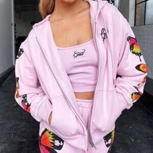 I.AM.GIA Aporia Full Zip Hoodie Light Pink XS